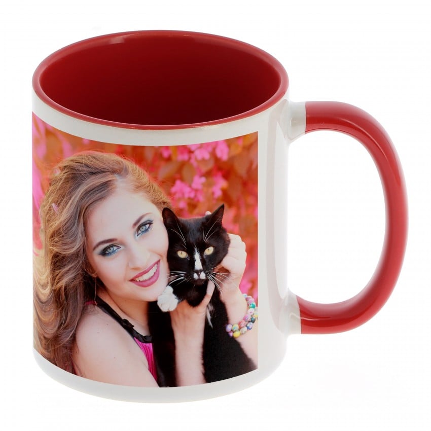 mug à personnalisé rouge